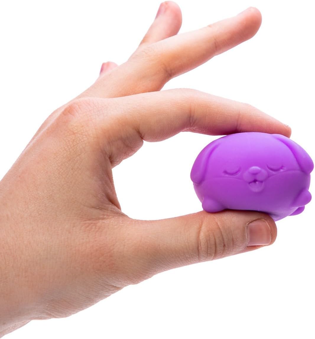 Schylling NeeDoh Teenie Funky Pups - Sensory Squeeze Toy - Contains 3 Mini Groovy Globs - 1.5″ Wide - Color May Vary (Pack of 1) - Image 4